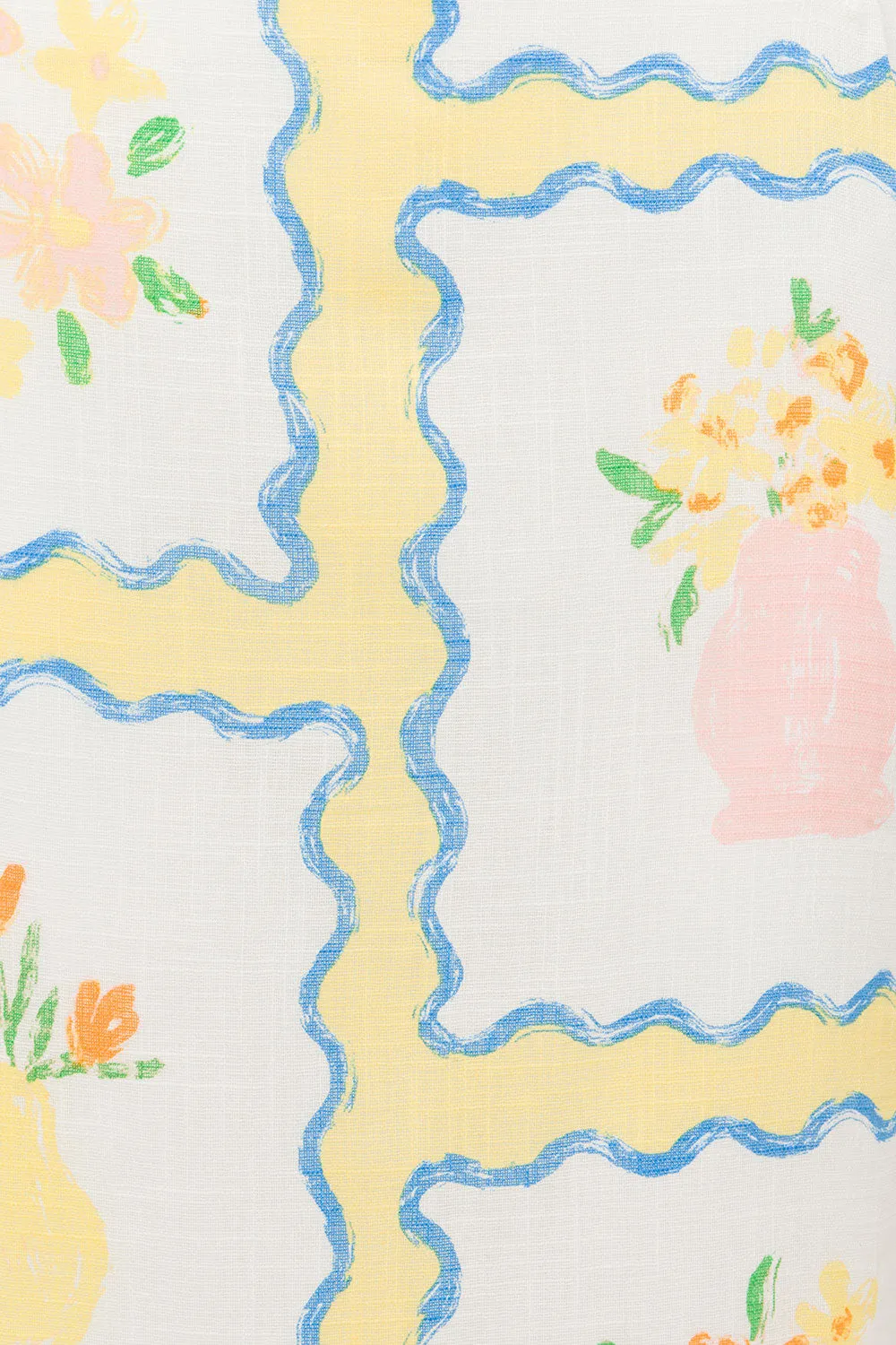SAMPLE-Taleah Skirt - Flower Pots