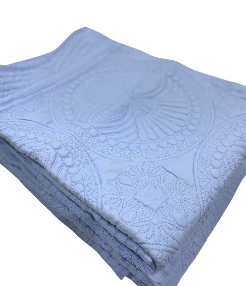 Scallop Edge Baby Quilt