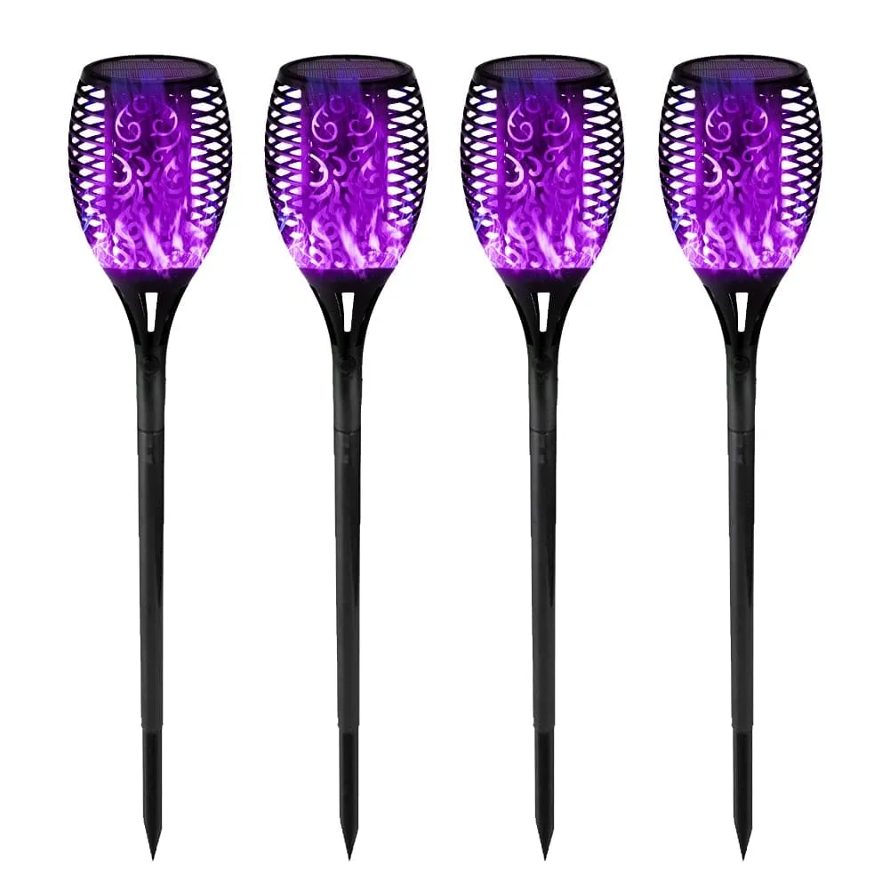Solar Flame Torch Lights: Dancing Flames for a Magical Outdoor Oasis
