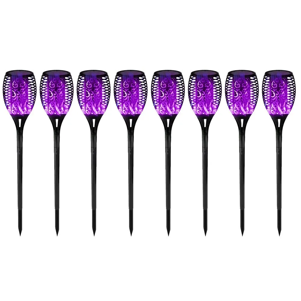 Solar Flame Torch Lights: Dancing Flames for a Magical Outdoor Oasis