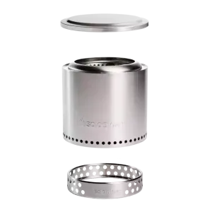 Solo Stove Stainless Steel Ranger Essential Bundle 2.0 - Portable &amp; "Smokeless"