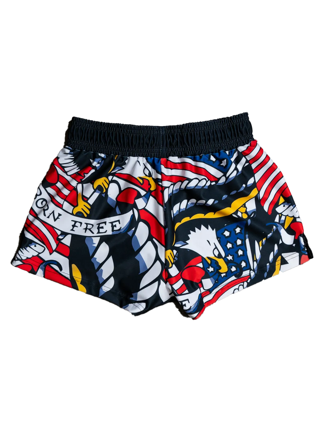 Star Spangled Women's Fight Shorts (3" Inseam)