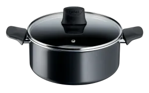 Tefal Generous Cook Non-Stick Induction Stewpot 24cm/4.5L   Lid