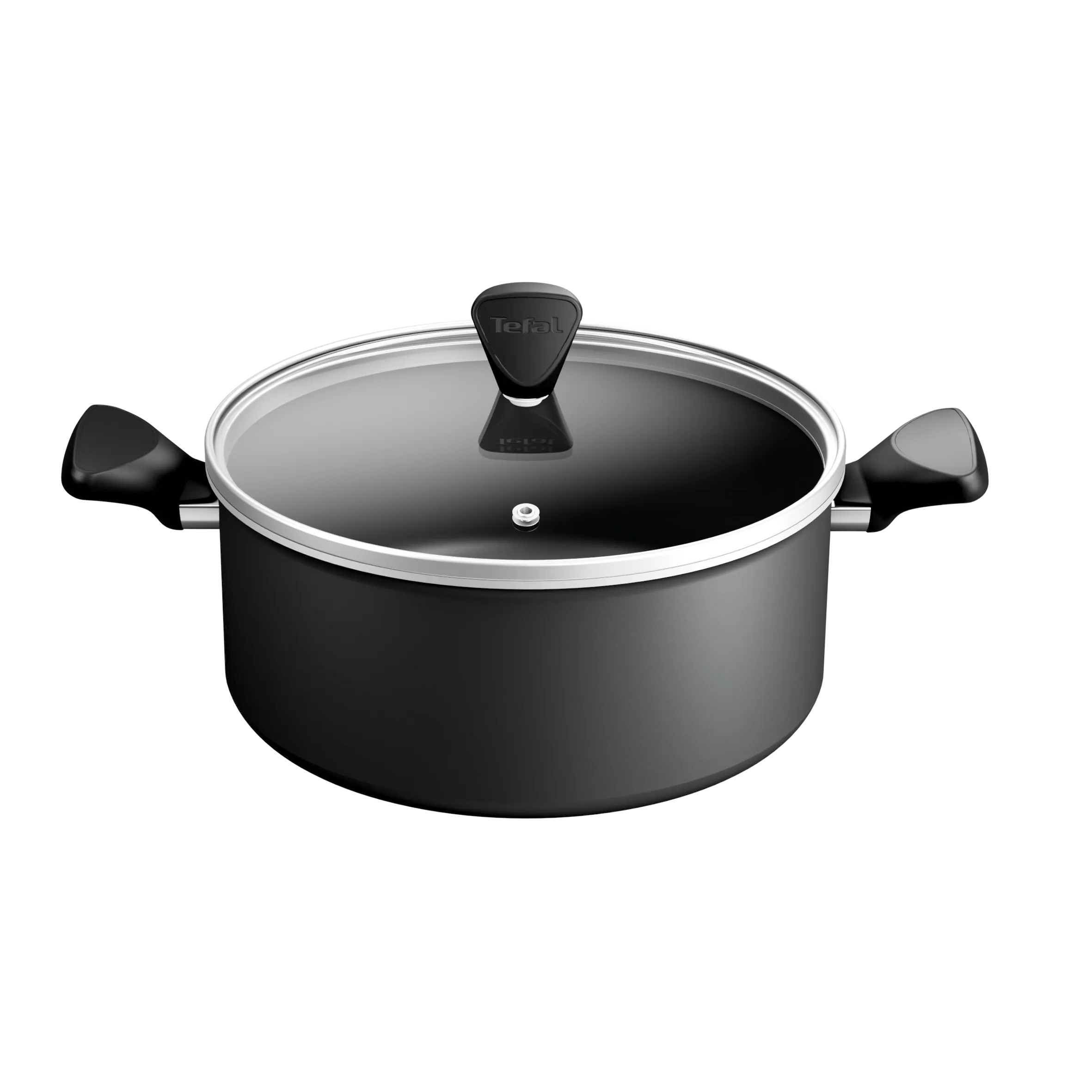 Tefal React Induction Non-Stick Stewpot   Lid 24cm/4.5L