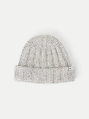 The Donegal Wool Beanie in Rainbow