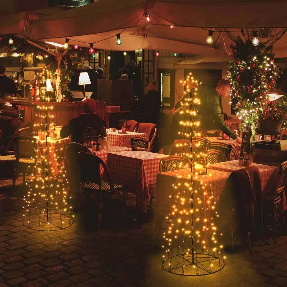 TheLAShop Multicolor Light Show Christmas Tree APP Control