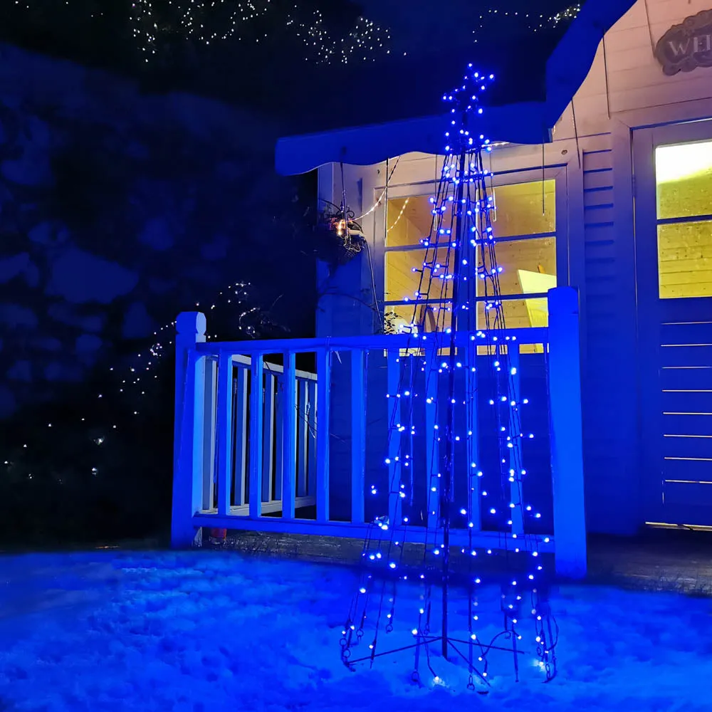TheLAShop Multicolor Light Show Christmas Tree APP Control
