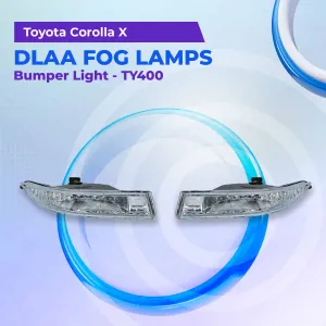Toyota Corolla X DLAA Fog Lamps Bumper Light - TY400