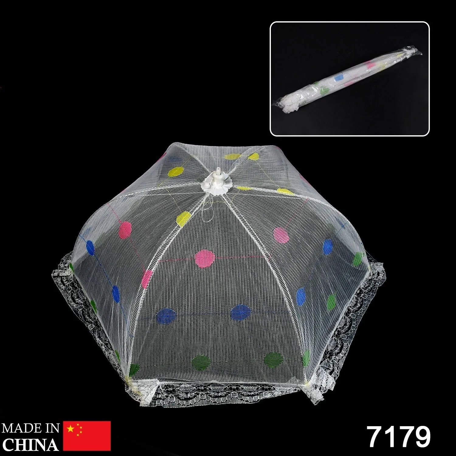 UMBRELLA FOOD COVERS MESH NET KITCHEN UMBRELLA PRACTICAL HOME USING FOOD COVER